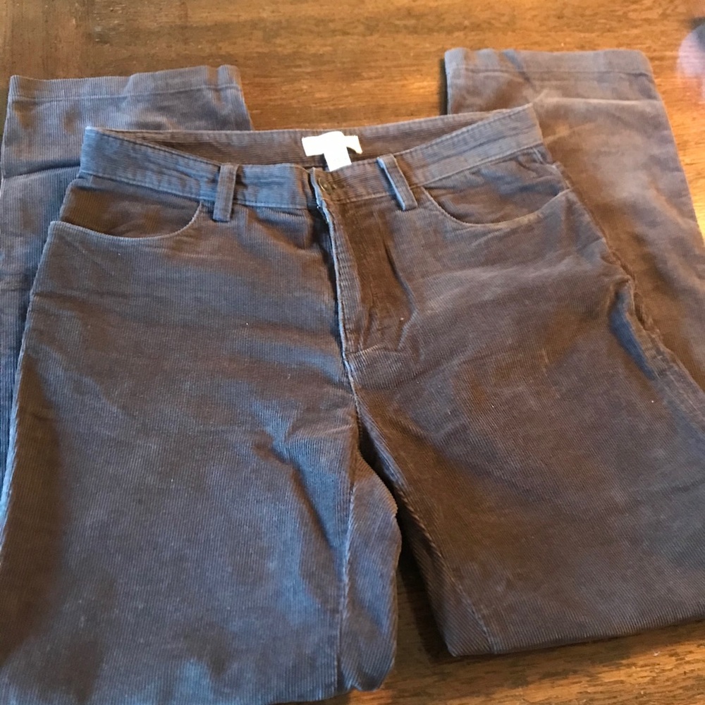 Calvin Klein dark brown corduroy jeans 32-32